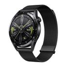 Kalebol 20mm Universal Loop Double Magnetic Buckle Milanese Strap(Black) - 1