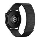 Kalebol 20mm Universal Loop Double Magnetic Buckle Milanese Strap(Black) - 2