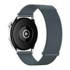 Kalebol 20mm Universal Loop Double Magnetic Buckle Milanese Strap(Grey) - 2