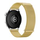 Kalebol 20mm Universal Loop Double Magnetic Buckle Milanese Strap(Gold) - 2