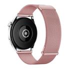 Kalebol 20mm Universal Loop Double Magnetic Buckle Milanese Strap(Rose Pink) - 2