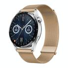 Kalebol 20mm Universal Loop Double Magnetic Buckle Milanese Strap(Rose Gold) - 1