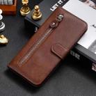 For Samsung Galaxy F16 5G / M16 5G Fashion Calf Texture Zipper Leather Phone Case(Brown) - 2