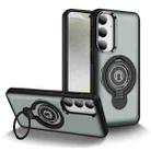 For Samsung Galaxy S23 5G Ring Holder Magnetic Phone Case(Grey) - 1