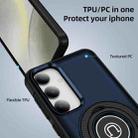 For Samsung Galaxy S23+ 5G Ring Holder Magnetic Phone Case(Blue) - 2