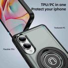 For Samsung Galaxy S25 Edge 5G Ring Holder Magnetic Phone Case(Grey) - 2