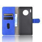 For Huawei Mate 30 Pro Solid Color Skin Feel Magnetic Buckle Horizontal Flip Calf Texture PU Leather Case with Holder & Card Slots & Wallet(Blue) - 3