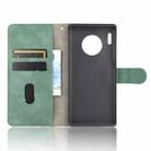 For Huawei Mate 30 Pro Solid Color Skin Feel Magnetic Buckle Horizontal Flip Calf Texture PU Leather Case with Holder & Card Slots & Wallet(Green) - 3