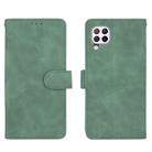 For Huawei nova 6 SE / P40 Lite Solid Color Skin Feel Magnetic Buckle Horizontal Flip Calf Texture PU Leather Case with Holder & Card Slots & Wallet(Green) - 2