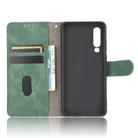 For Huawei P30 Solid Color Skin Feel Magnetic Buckle Horizontal Flip Calf Texture PU Leather Case with Holder & Card Slots & Wallet(Green) - 3