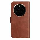 For Honor Magic7 Dual-Folded S-shape Leather Phone Case(Coffee) - 3