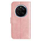For Honor Magic7 Pro Dual-Folded S-shape Leather Phone Case(Rose Gold) - 3