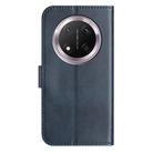 For Honor X9c Dual-Folded S-shape Leather Phone Case(Navy Blue) - 3