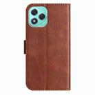 For Honor 400 Lite Global Dual-Folded S-shape Leather Phone Case(Coffee) - 3