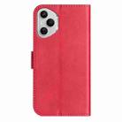For Honor 400 Pro Global Dual-Folded S-shape Leather Phone Case(Rose Red) - 3