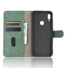 For Huawei Y6 (2019) / Honor Y6s Solid Color Skin Feel Magnetic Buckle Horizontal Flip Calf Texture PU Leather Case with Holder & Card Slots & Wallet(Green) - 3
