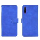 For Huawei Honor 9X Pro / Y9s Solid Color Skin Feel Magnetic Buckle Horizontal Flip Calf Texture PU Leather Case with Holder & Card Slots & Wallet(Blue) - 2