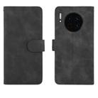 For Huawei Mate 30 Solid Color Skin Feel Magnetic Buckle Horizontal Flip Calf Texture PU Leather Case with Holder & Card Slots & Wallet(Black) - 2