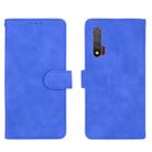 For Huawei nova 6 5G Solid Color Skin Feel Magnetic Buckle Horizontal Flip Calf Texture PU Leather Case with Holder & Card Slots & Wallet(Blue) - 2