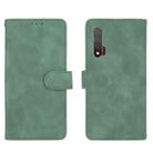 For Huawei nova 6 5G Solid Color Skin Feel Magnetic Buckle Horizontal Flip Calf Texture PU Leather Case with Holder & Card Slots & Wallet(Green) - 2