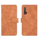 For Huawei nova 6 5G Solid Color Skin Feel Magnetic Buckle Horizontal Flip Calf Texture PU Leather Case with Holder & Card Slots & Wallet(Brown) - 2