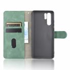 For Huawei P30 Pro Solid Color Skin Feel Magnetic Buckle Horizontal Flip Calf Texture PU Leather Case with Holder & Card Slots & Wallet(Green) - 3