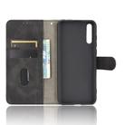 For Huawei Y8p / Enjoy 10s Solid Color Skin Feel Magnetic Buckle Horizontal Flip Calf Texture PU Leather Case with Holder & Card Slots & Wallet(Black) - 2