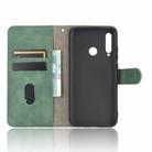 For Huawei Honor 10i / 20i / Enjoy 9s Solid Color Skin Feel Magnetic Buckle Horizontal Flip Calf Texture PU Leather Case with Holder & Card Slots & Wallet(Green) - 3