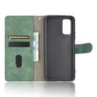 For Huawei Honor 30S Solid Color Skin Feel Magnetic Buckle Horizontal Flip Calf Texture PU Leather Case with Holder & Card Slots & Wallet(Green) - 3