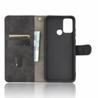 For Huawei Honor Play 9A / Honor 9A Solid Color Skin Feel Magnetic Buckle Horizontal Flip Calf Texture PU Leather Case with Holder & Card Slots & Wallet(Black) - 3
