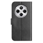 For Redmi 14C 4G Dual-Folded S-shape Leather Phone Case(Black) - 3