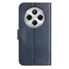 For Redmi 14C 4G Dual-Folded S-shape Leather Phone Case(Navy Blue) - 3