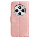For Redmi 14R 5G Dual-Folded S-shape Leather Phone Case(Rose Gold) - 3