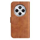 For Redmi 14R 5G Dual-Folded S-shape Leather Phone Case(Brown) - 3