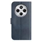 For Redmi 14R 5G Dual-Folded S-shape Leather Phone Case(Navy Blue) - 3