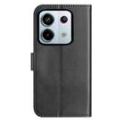 For Redmi Note 13 Pro 5G Dual-Folded S-shape Leather Phone Case(Black) - 3