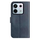 For Redmi Note 13 Pro 5G Dual-Folded S-shape Leather Phone Case(Navy Blue) - 3