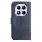 For Redmi Note 14 Pro 4G Dual-Folded S-shape Leather Phone Case(Navy Blue) - 3
