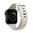 For Apple Watch 46mm / 49mm / 45mm / 44mm Kalebol Sport Silicone Strap(Starlight) - 2