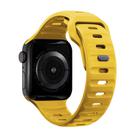 For Apple Watch 42mm / 41mm / 40mm / 38mm Kalebol Sport Silicone Strap(Yellow) - 2