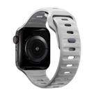 For Apple Watch 42mm / 41mm / 40mm / 38mm Kalebol Sport Silicone Strap(Cloudy Grey) - 2