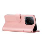 For Honor X5b / X5b Plus 4G Stitching Calf Texture Buckle Leather Phone Case(Rose Gold) - 3