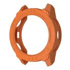 For Garmin Descent G2 Half Coverage Hollow TPU Armor Watch Protective Case(Orange) - 3