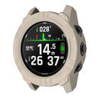 For Garmin Descent G2 Half Coverage Hollow TPU Armor Watch Protective Case(Starlight) - 2