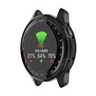 For Garmin Approach S50 Electroplated TPU Full Coverage Watch Protective Case(Black) - 2