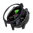 For Garmin Approach S50 Tempered Film Integrated PC Watch Protective Case(Ink Blue) - 1