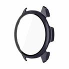 For Garmin Approach S50 Tempered Film Integrated PC Watch Protective Case(Ink Blue) - 3
