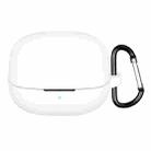 For Xiaomi Buds 5 Pro Wireless Bluetooth Earphones Silicone Protective Case(White) - 1