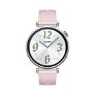 Kalebol 18mm Universal Textured Silicone Silver Buckle Strap(Pink) - 3