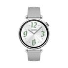 Kalebol 18mm Universal Textured Silicone Silver Buckle Strap(Light Grey) - 3